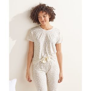 UpWest Women's Flutter Sleeve Relaxed Sleep Tee